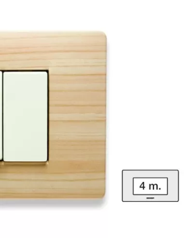 Master 21mx444 mix 4 plazas placa esencia grillo
